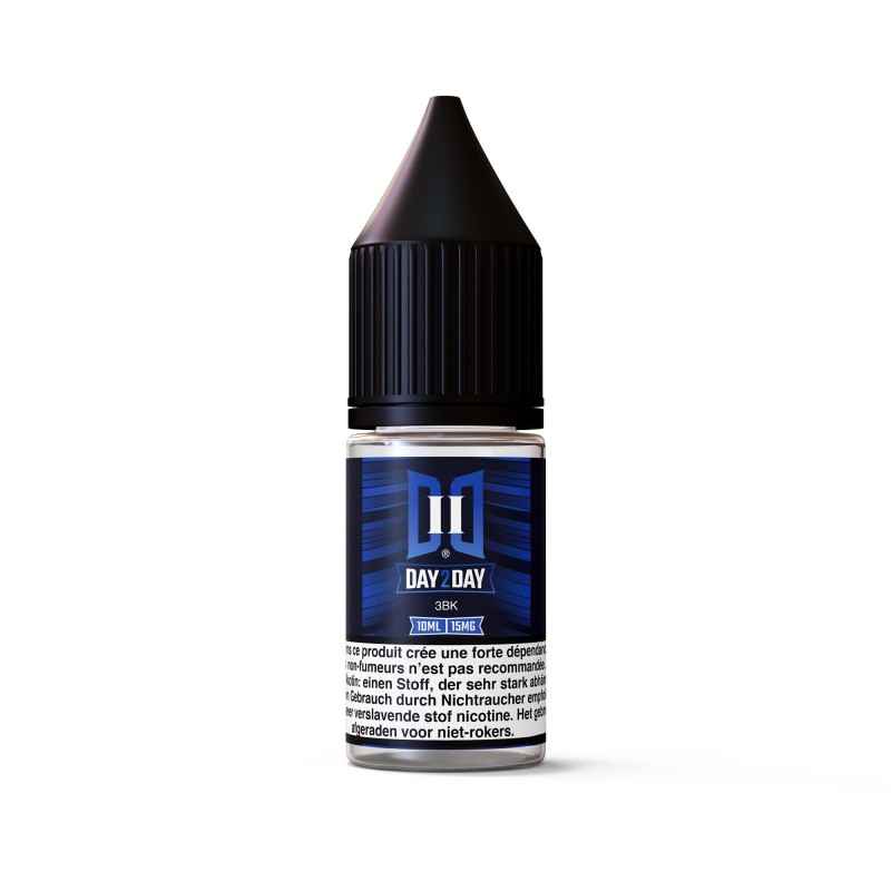 10ML - Day2Day 3BK NicSalt Hybride (Pack 5 flacons) Day2Day