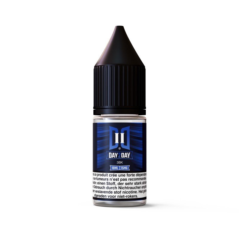 10ML - Day2Day 3BK NicSalt Hybride (Pack 5 flacons) Day2Day