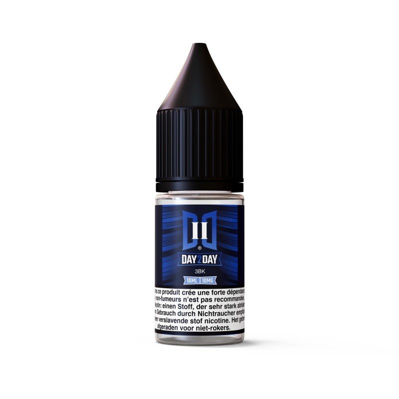 10ML - Day2Day 3BK NicSalt Hybride (Pack 5 flacons) Day2Day