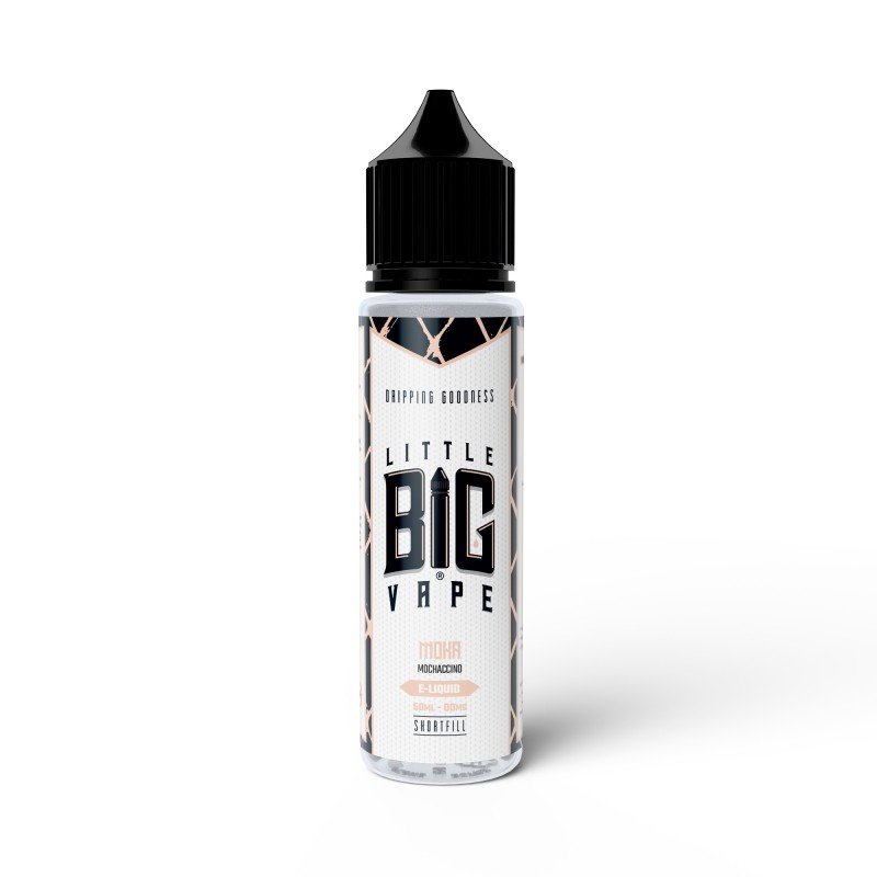 50ML - Little Big Vape - Moka  Café moka, caramel, noisette grill