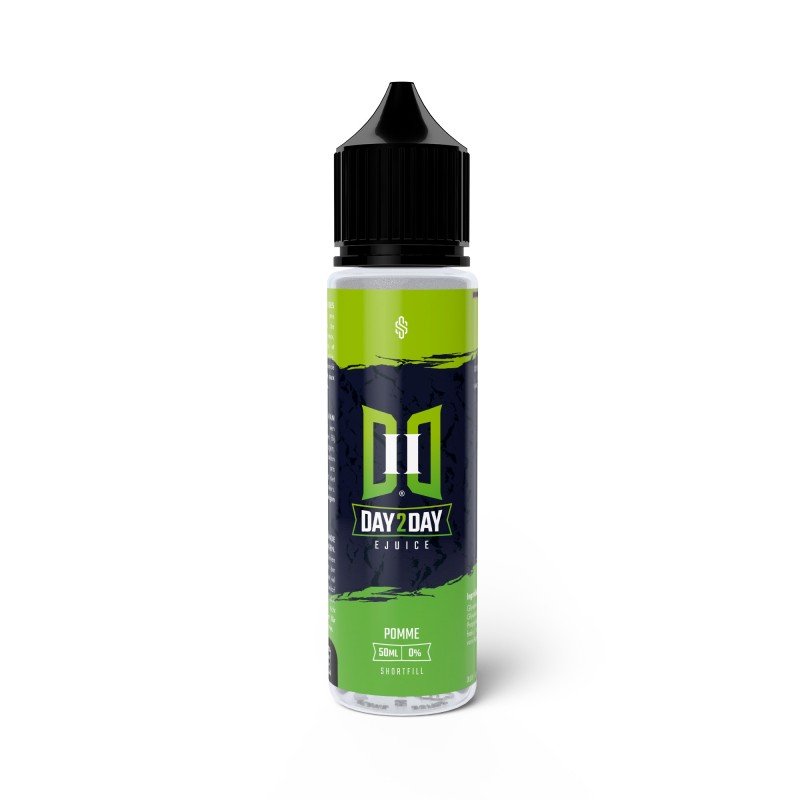Day2Day -  Pomme 50ML/00MG %fea_PG/VG% Fruits - frais