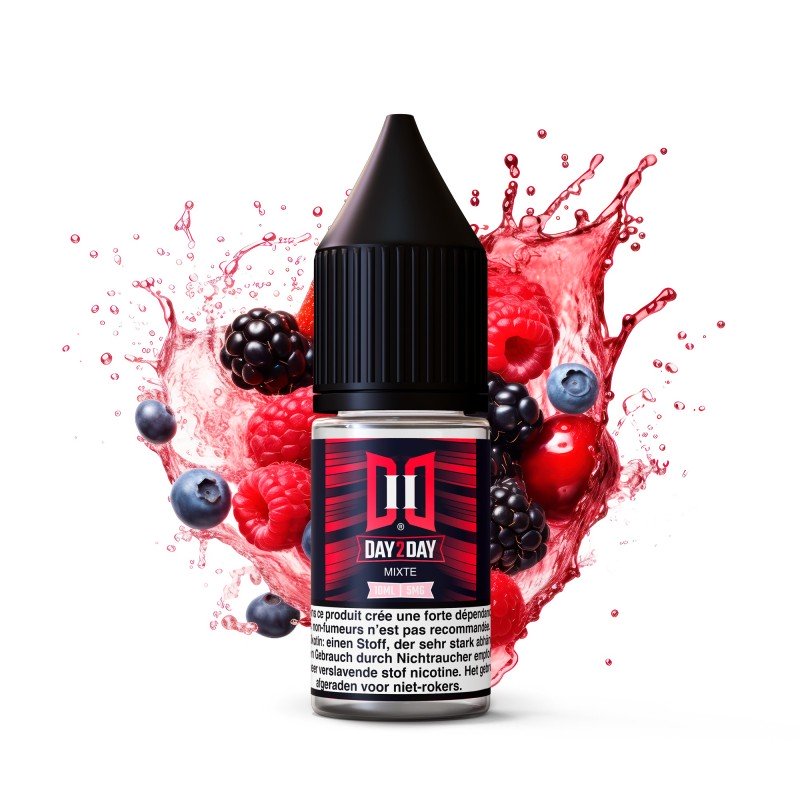 10ML - Day2Day Mixte NicSalt Hybride (Pack 5 flacons) Day2Day