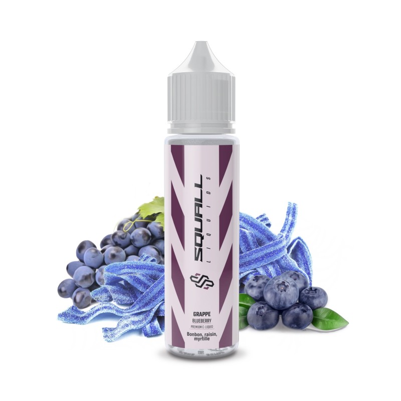 Squall - Grappe blueberry 50ML Squall liquids